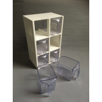 Kunststof Siematic kastje met voorraadpotten